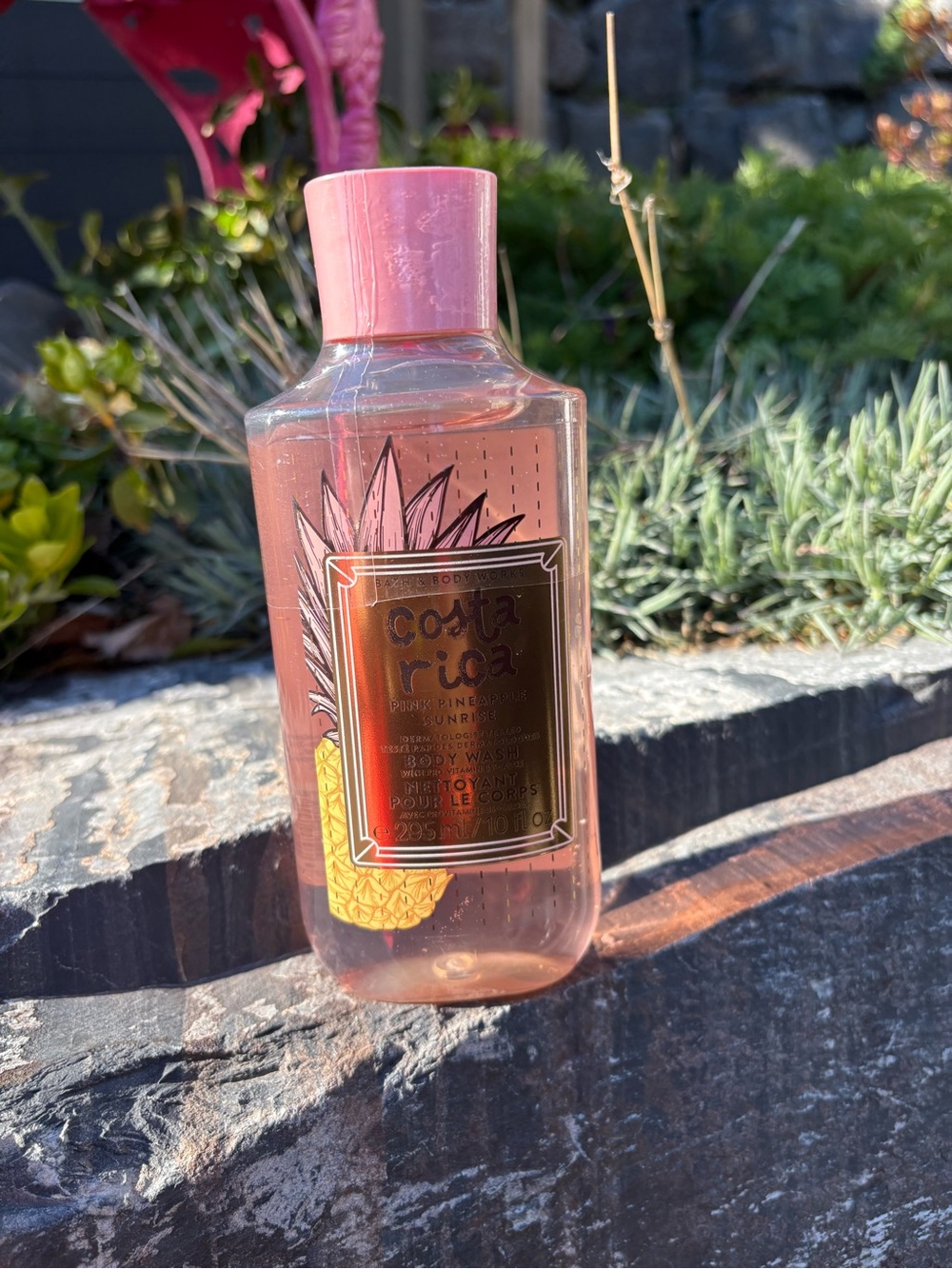 Bath & Body Works Costa Rica Pineapple Body Wash - Pink